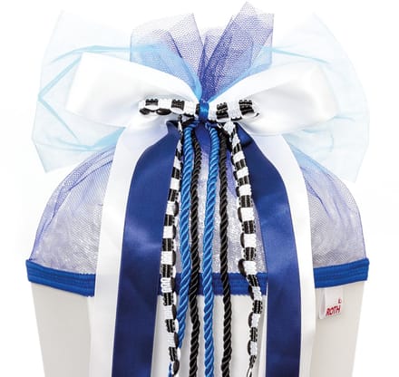 Voetbalschouderlint 'Soccer', groen / blauw