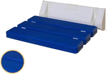 Douchestoel - Opklapbare Kruk - Veilig Douchen - Roestbestendig Aluminium - 130 kg Draaglast - Wit