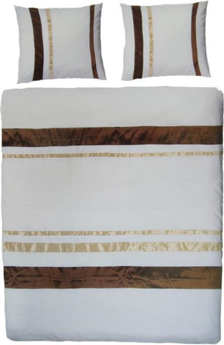 Essenza Colorado Dekbedovertrek - Eenpersoons - 140x200/220 cm - Gold