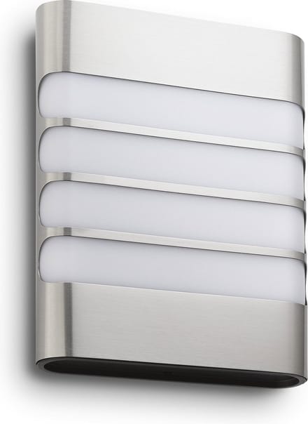 Philips Raccoon wall lantern LED inox 1x4W SELV