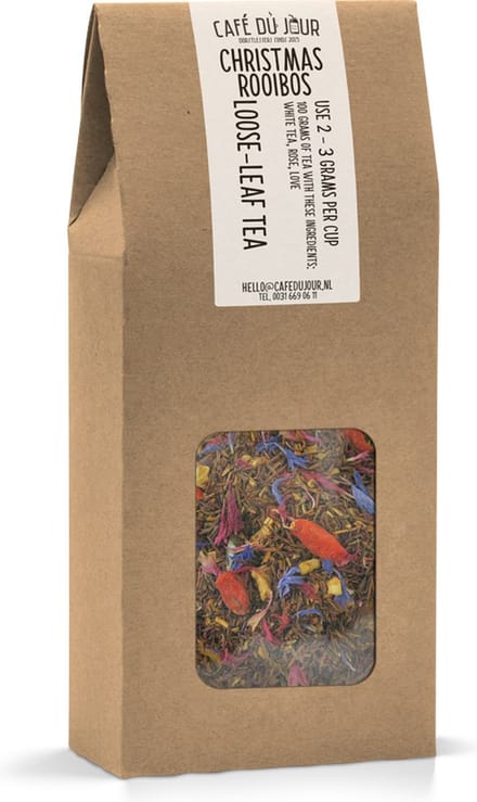 Christmas Rooibos - Rooibos Thee 100 gram - Café du Jour losse thee