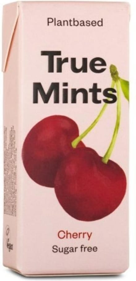 True Mints Cherry suikervrij 13 Gram