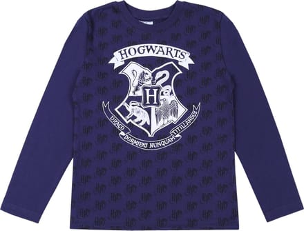 Marineblauwe HOGWARTS Harry Potter jongensblouse