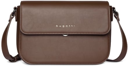 bugatti schoudertas Almata Shoulderbag Brown donkerbruin