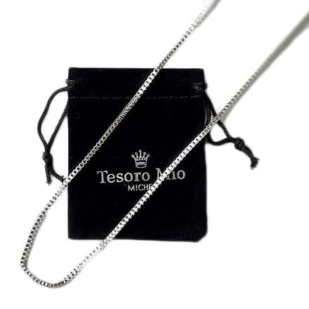 Tesoro Mio Michel – TMM Basics – Venetiaanse Ketting – Zilver Verguld Edelstaal – 45 cm