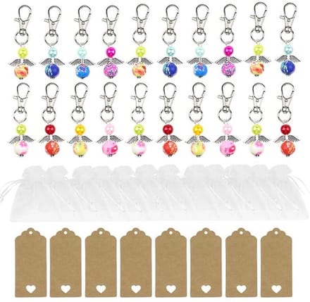 Allecto - Gastgeschenk Doopsel - Sleutelhangers - Organza Zak