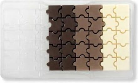 Chocolade mal puzzel - Decora