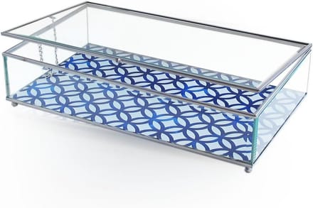 Ronde Glazen Vitrine voor Sieraden en Collecties