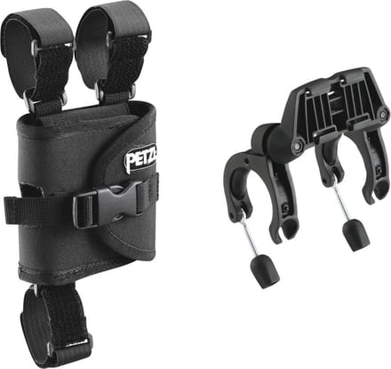 Petzl Ultra Voorlichtbeugel Zwart