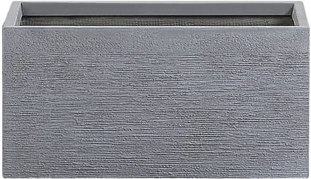 MYRA - Plantenbak - Grijs - 50 cm - Klei-vezelmengsel