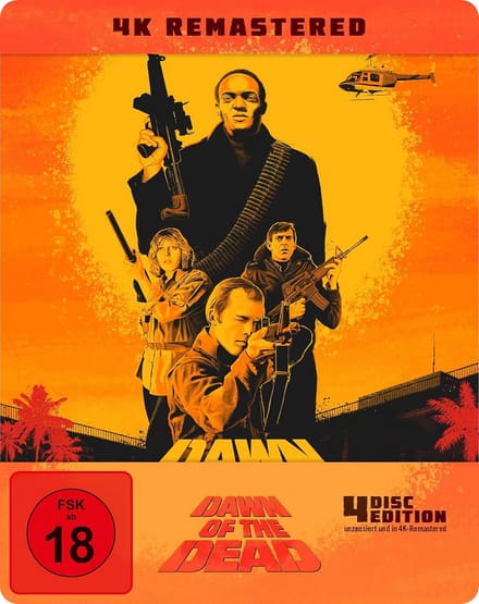 Dawn of the Dead - Steelbook 4K Ultra-HD Edition met 3 Blu-rays