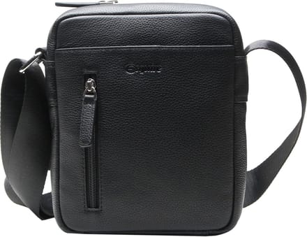 Esquire Schoudertas Oxford Crossbody Bag Black Zwart