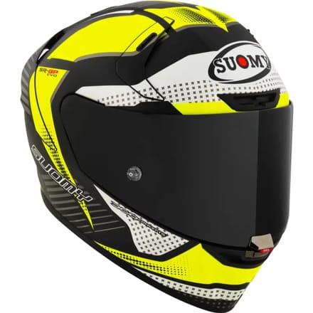 Suomy SR-GP Evo Airspeed Geel Wit Integraalhelm - Helm