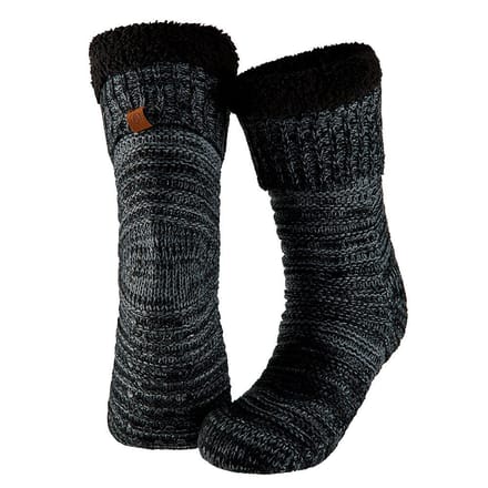 Huissok heren - Anti slip - Zwart - One size