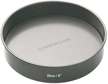 Ronde bakvorm met losse bodem laag, 20cm - Masterclass