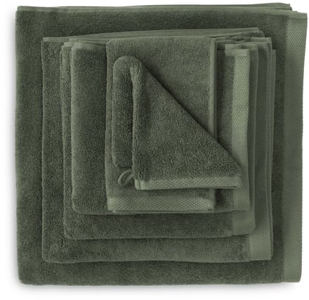 Heckett & Lane Premium Douchelaken 70 x 140 cm Army Green