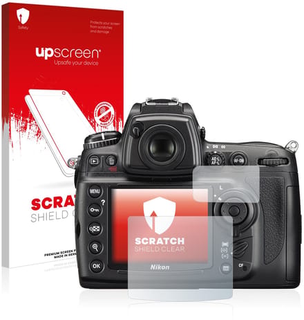 upscreen - Screenprotector voor Nikon D700 - Folie Beschermfolie transparant