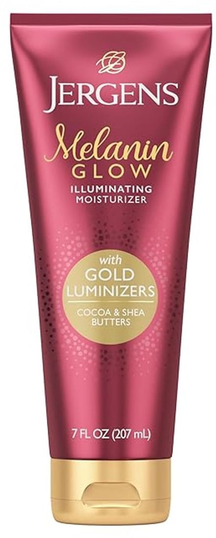 Jergens - Melanin Glow Hand en Bodylotion met Gouden Luminizers - 207 ml