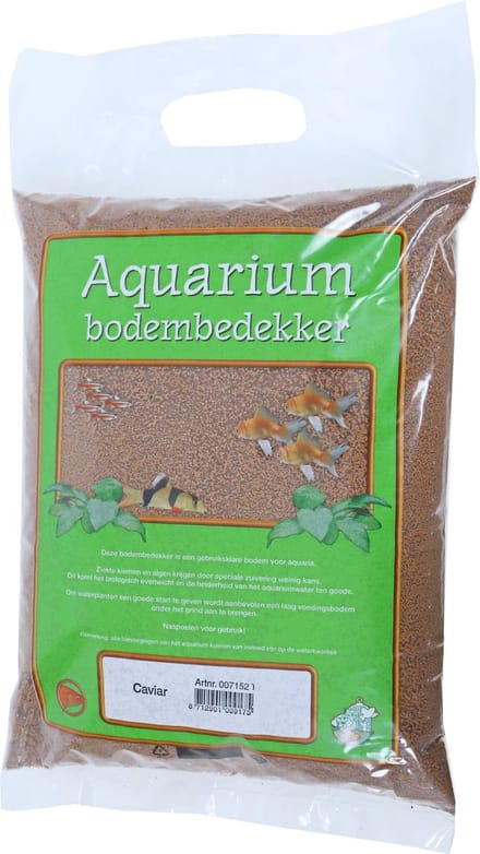 De Boon Grind Caviar aquariumgrind | zak 8 kg | gewassen bodembedekking