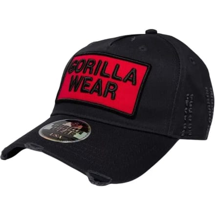 Gorilla Wear Harrison Pet - Zwart/Rood