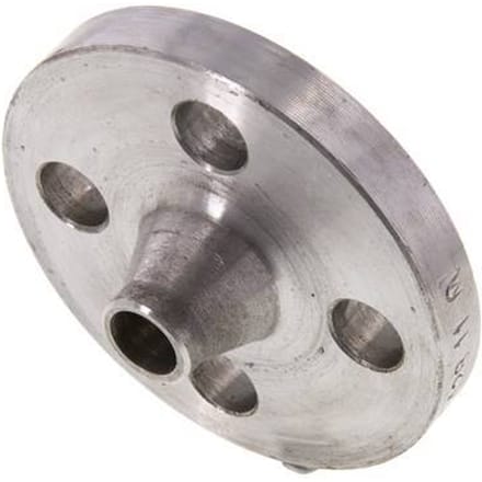 Voorlansflens DN10-PN16 17.2mm Zwart Staal DIN 2633