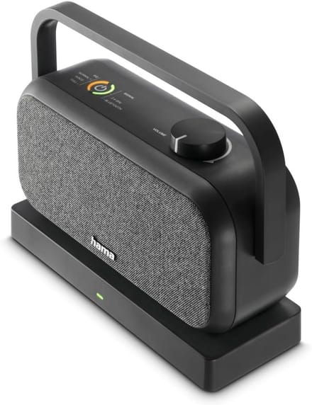 Draadloze Draagbare Stereo Luidspreker met Oplaadstation voor TV