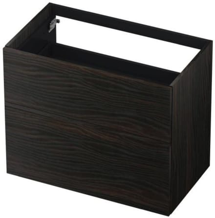 INK - Onderkast 2 Laden Push To Open 65cm Hout Decor - 800x450x650 Mm - Intens Eiken