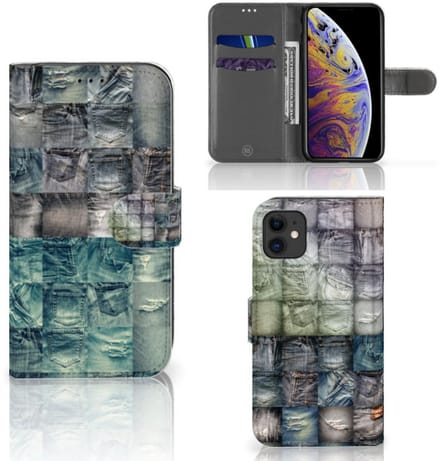 Wallet Case met Pasjes Apple iPhone 11 Spijkerbroeken