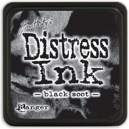 Tim Holtz - Distress Mini Ink pad - black soot - TDP39860
