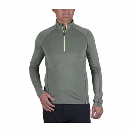 Skipully KJUS Men Dispatch Midlayer HZ Green Smoke-Maat 56