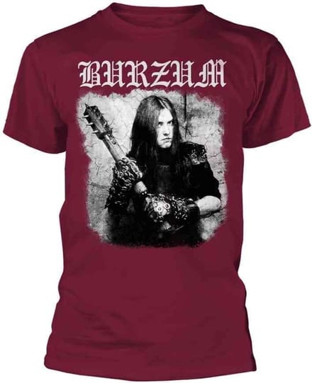 Burzum Unisex Tshirt -XL- ANTHOLOGY 2018 (MAROON) Bordeaux rood