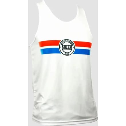 Miler Roger Mouwloos T-shirt Wit XL Man