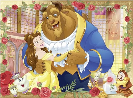 Ravensburger puzzel Disney Princess Belle & Beast - 100XXL stukjes