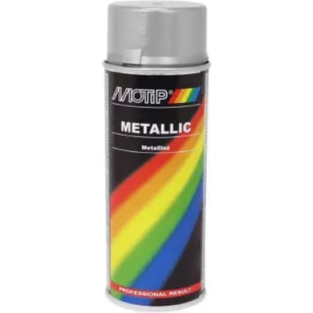 Motip Metallic Lak Zilver - 400 ml
