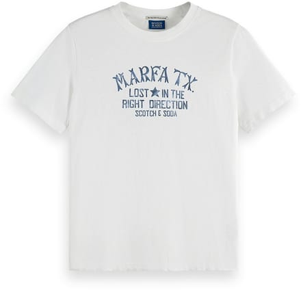 Scotch & Soda Regular Fit Graphic T-Shirt
