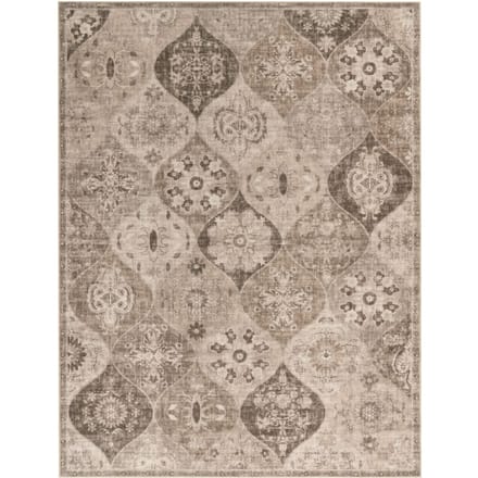 Wasbaar tapijt Sami taupe 80x150 cm