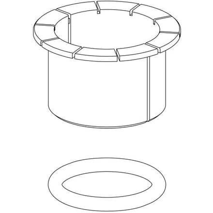 KWC AVA and ONO replacement seal kit for side control panel Z.535.561