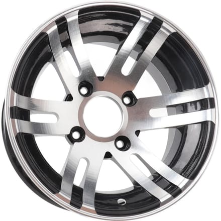 12 inch ATV wielnaaf van aluminiumlegering met hoge sterkte en duurzaamheid als vervanging voor quads en go-karts gray