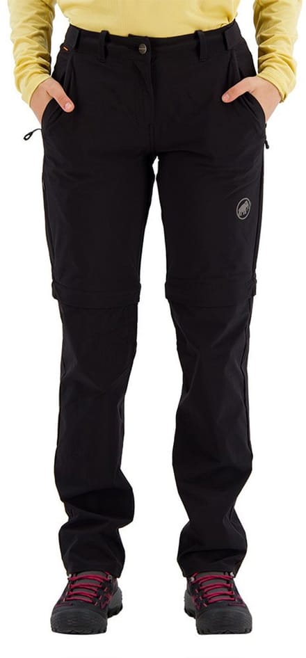 Mammut Runbold Zip Off Broek Zwart 44 / Long Vrouw