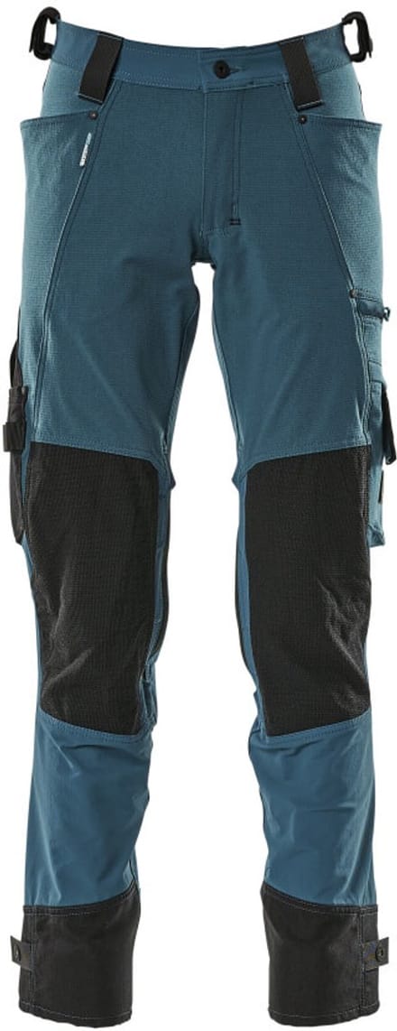 Mascot Advanced Broek met kniezakken 17079-311 - donkerpetrol - C45 - 76