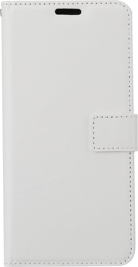 iPhone 6 Plus / 6s Plus Telefoonhoesje - Bookcase - Ruimte voor 3 pasjes - Kunstleer - SAFRANT1 - Wit
