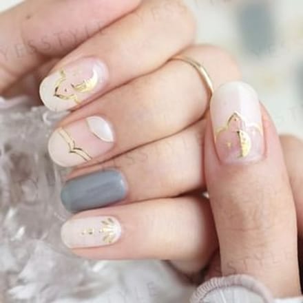 Lunacaca - Wheel Of Fortune Nail Art Sticker 24 pcs