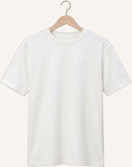 PURE PATH Essential Triangle Tee Polo's & T-shirts Heren - Polo shirt - Wit - Maat M
