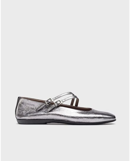 Wonders Eider Mary Jane Ballerina´s Zilver EU 37 Vrouw