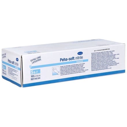 Hartmann Peha-Soft Nitrile Guard S 942201 100 Handschoenen