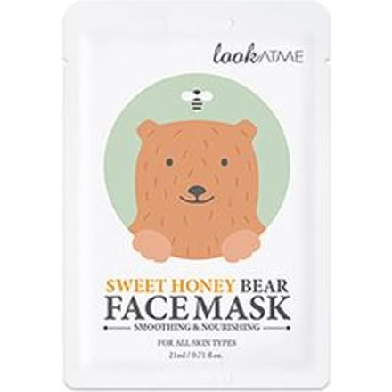 lookATME - Sweet Honey Bear Face Mask 1 pc