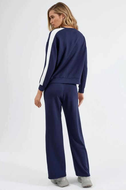 Modal Touch Regular Fit Sweatshirt en Broek Set
