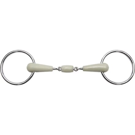 2-rings dubbel flexi paardenbit Feeling