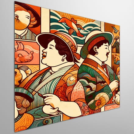 Kunstprint | Wanddecoratie | Dibond | 20 × 20 cm