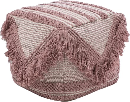 KOCHI - Poef - Roze - 40 cm - Polyester